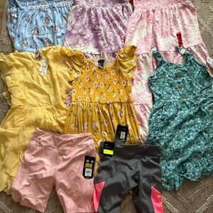 Vibrant Kids Clothing Set with Yellow and Pink Accents